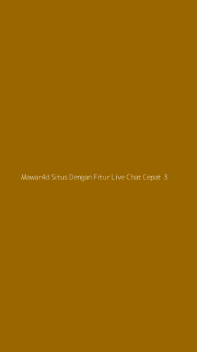 Tampilan Antarmuka Aplikasi Mawar4d Situs Dengan Fitur Live Chat Cepat - 3
