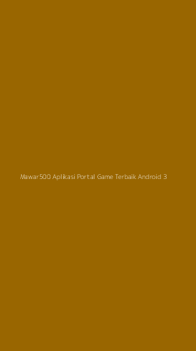 Tampilan Antarmuka Aplikasi Mawar500 Aplikasi Portal Game Terbaik Android - 3