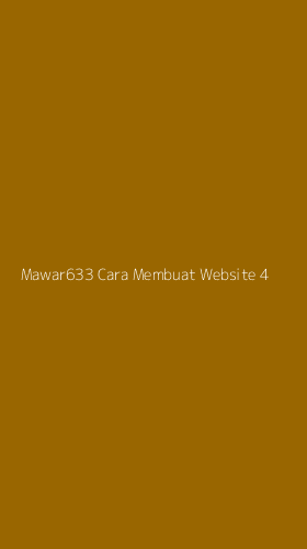 Tampilan Antarmuka Aplikasi Mawar633 Cara Membuat Website - 4