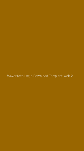 Tampilan Antarmuka Aplikasi Mawartoto Login Download Template Web - 2