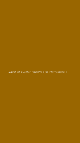 Tampilan Antarmuka Aplikasi Mawattoto Daftar Akun Pro Slot Internasional - 1