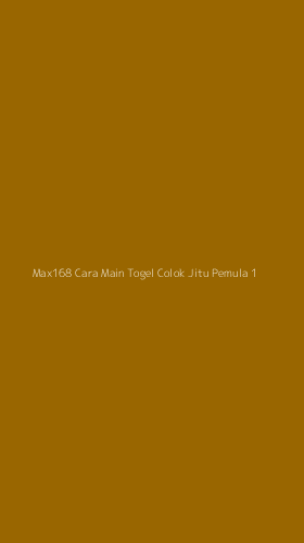 Tampilan Antarmuka Aplikasi Max168 Cara Main Togel Colok Jitu Pemula - 1