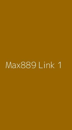 Tampilan Antarmuka Aplikasi Max889 Link - 1
