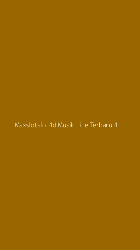 Tampilan Antarmuka Aplikasi Maxslotslot4d Musik Lite Terbaru - 4