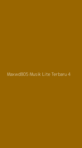 Tampilan Antarmuka Aplikasi Maxwd805 Musik Lite Terbaru - 4