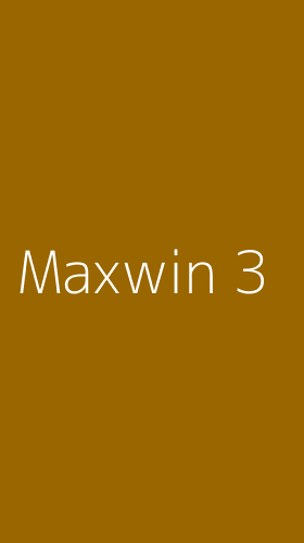 Tampilan Antarmuka Aplikasi Maxwin - 3