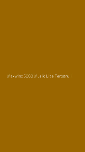 Tampilan Antarmuka Aplikasi Maxwinx5000 Musik Lite Terbaru - 1