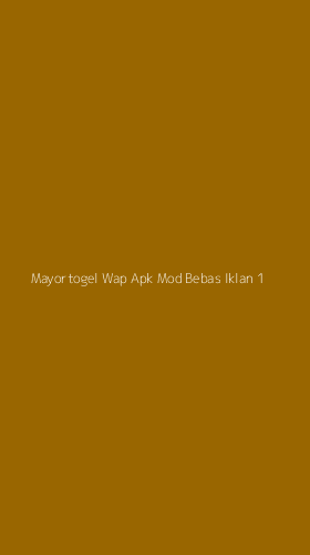 Tampilan Antarmuka Aplikasi Mayortogel Wap Apk Mod Bebas Iklan - 1