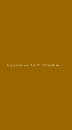 Tampilan Antarmuka Aplikasi Mayortogel Wap Apk Mod Bebas Iklan - 3
