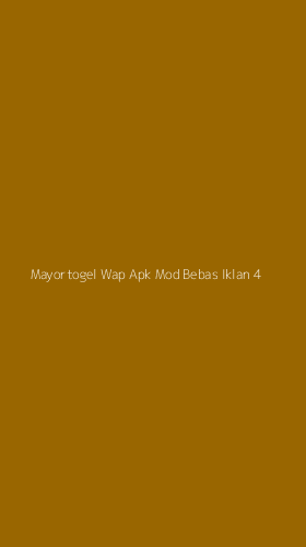 Tampilan Antarmuka Aplikasi Mayortogel Wap Apk Mod Bebas Iklan - 4