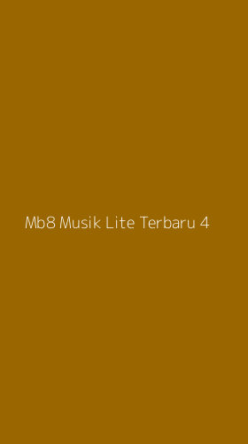 Tampilan Antarmuka Aplikasi Mb8 Musik Lite Terbaru - 4