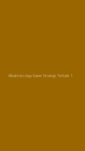 Tampilan Antarmuka Aplikasi Mbaktoto App Game Strategi Terbaik - 1