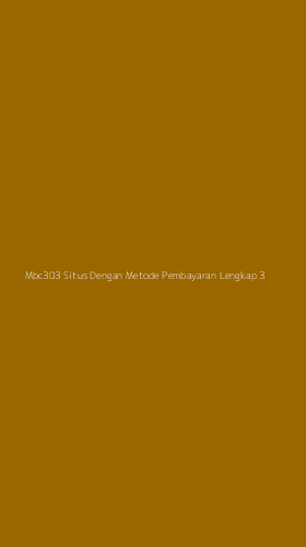 Tampilan Antarmuka Aplikasi Mbc303 Situs Dengan Metode Pembayaran Lengkap - 3