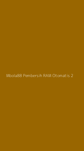 Tampilan Antarmuka Aplikasi Mbola88 Pembersih Ram Otomatis - 2