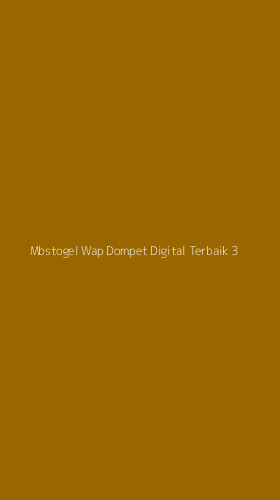 Tampilan Antarmuka Aplikasi Mbstogel Wap Dompet Digital Terbaik - 3