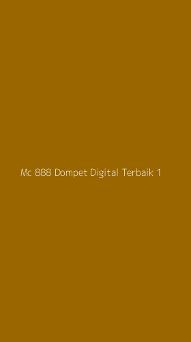 Tampilan Antarmuka Aplikasi Mc 888 Dompet Digital Terbaik - 1