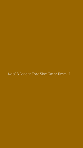 Tampilan Antarmuka Aplikasi Mcb88 Bandar Toto Slot Gacor Resmi - 1