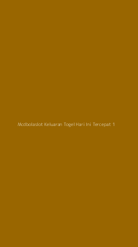 Tampilan Antarmuka Aplikasi Mcdbolaslot Keluaran Togel Hari Ini Tercepat - 1