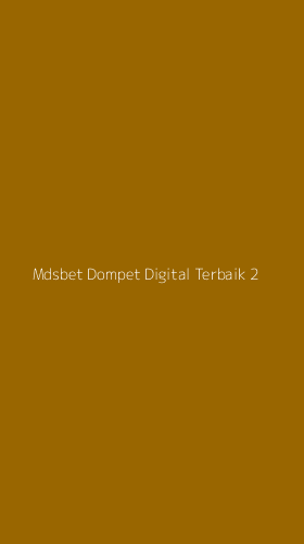 Tampilan Antarmuka Aplikasi Mdsbet Dompet Digital Terbaik - 2