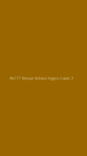 Tampilan Antarmuka Aplikasi Me777 Belajar Bahasa Inggris Cepat - 3
