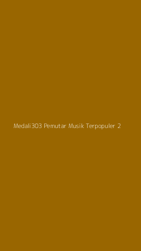 Tampilan Antarmuka Aplikasi Medali303 Pemutar Musik Terpopuler - 2