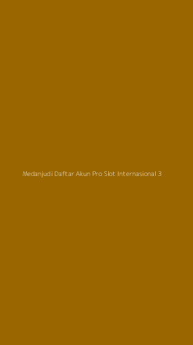 Tampilan Antarmuka Aplikasi Medanjudi Daftar Akun Pro Slot Internasional - 3