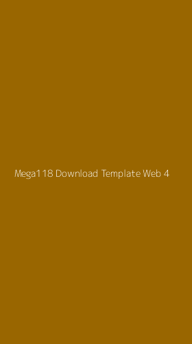 Tampilan Antarmuka Aplikasi Mega118 Download Template Web - 4