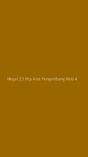 Tampilan Antarmuka Aplikasi Mega123 Rtp Alat Pengembang Web - 4