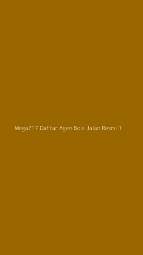 Tampilan Antarmuka Aplikasi Mega717 Daftar Agen Bola Jalan Resmi - 1