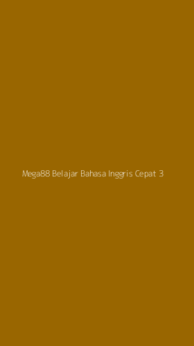 Tampilan Antarmuka Aplikasi Mega88 Belajar Bahasa Inggris Cepat - 3