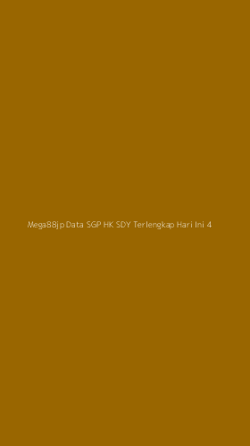 Tampilan Antarmuka Aplikasi Mega88jp Data Sgp Hk Sdy Terlengkap Hari Ini - 4