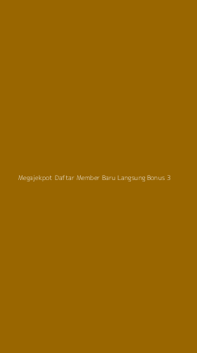 Tampilan Antarmuka Aplikasi Megajekpot Daftar Member Baru Langsung Bonus - 3