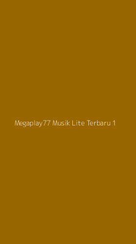 Tampilan Antarmuka Aplikasi Megaplay77 Musik Lite Terbaru - 1