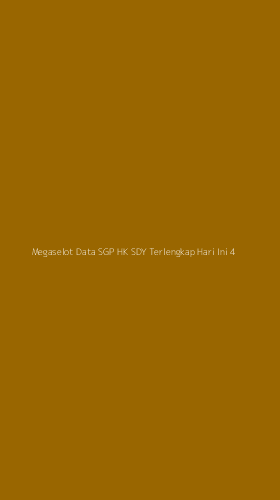 Tampilan Antarmuka Aplikasi Megaselot Data Sgp Hk Sdy Terlengkap Hari Ini - 4