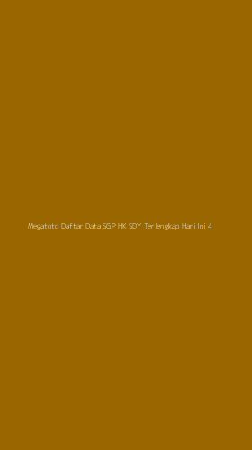 Tampilan Antarmuka Aplikasi Megatoto Daftar Data Sgp Hk Sdy Terlengkap Hari Ini - 4