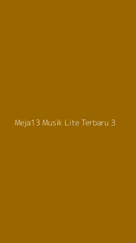 Tampilan Antarmuka Aplikasi Meja13 Musik Lite Terbaru - 3