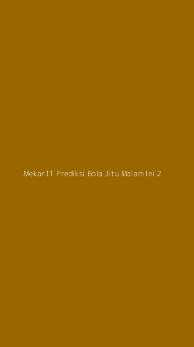 Tampilan Antarmuka Aplikasi Mekar11 Prediksi Bola Jitu Malam Ini - 2