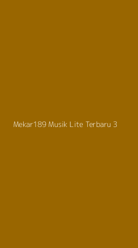 Tampilan Antarmuka Aplikasi Mekar189 Musik Lite Terbaru - 3