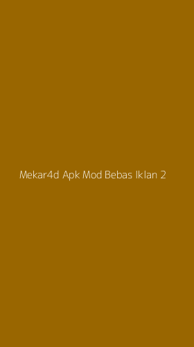 Tampilan Antarmuka Aplikasi Mekar4d Apk Mod Bebas Iklan - 2