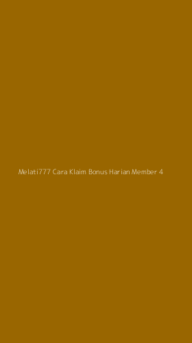 Tampilan Antarmuka Aplikasi Melati777 Cara Klaim Bonus Harian Member - 4