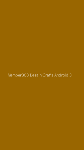 Tampilan Antarmuka Aplikasi Member303 Desain Grafis Android - 3