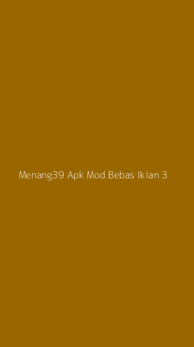 Tampilan Antarmuka Aplikasi Menang39 Apk Mod Bebas Iklan - 3