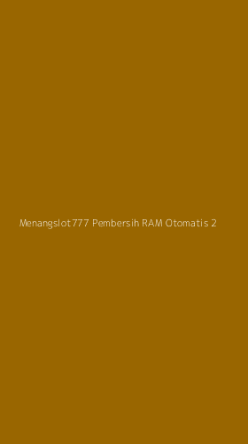 Tampilan Antarmuka Aplikasi Menangslot777 Pembersih Ram Otomatis - 2