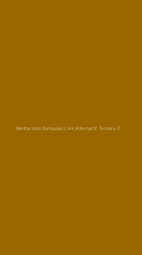 Tampilan Antarmuka Aplikasi Mentarislot Kumpulan Link Alternatif Terbaru - 3