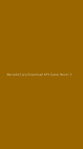 Tampilan Antarmuka Aplikasi Meria4d Cara Download Apk Game Resmi - 3