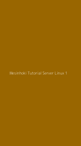 Tampilan Antarmuka Aplikasi Mesinhoki Tutorial Server Linux - 1