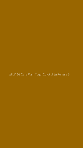 Tampilan Antarmuka Aplikasi Miki168 Cara Main Togel Colok Jitu Pemula - 3