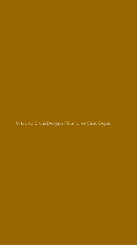 Tampilan Antarmuka Aplikasi Mikro4d Situs Dengan Fitur Live Chat Cepat - 1