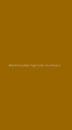 Tampilan Antarmuka Aplikasi Miles4d Cara Main Togel Colok Jitu Pemula - 3