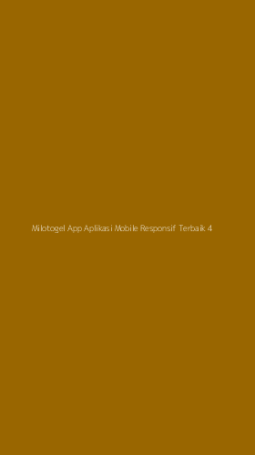 Tampilan Antarmuka Aplikasi Milotogel App Aplikasi Mobile Responsif Terbaik - 4